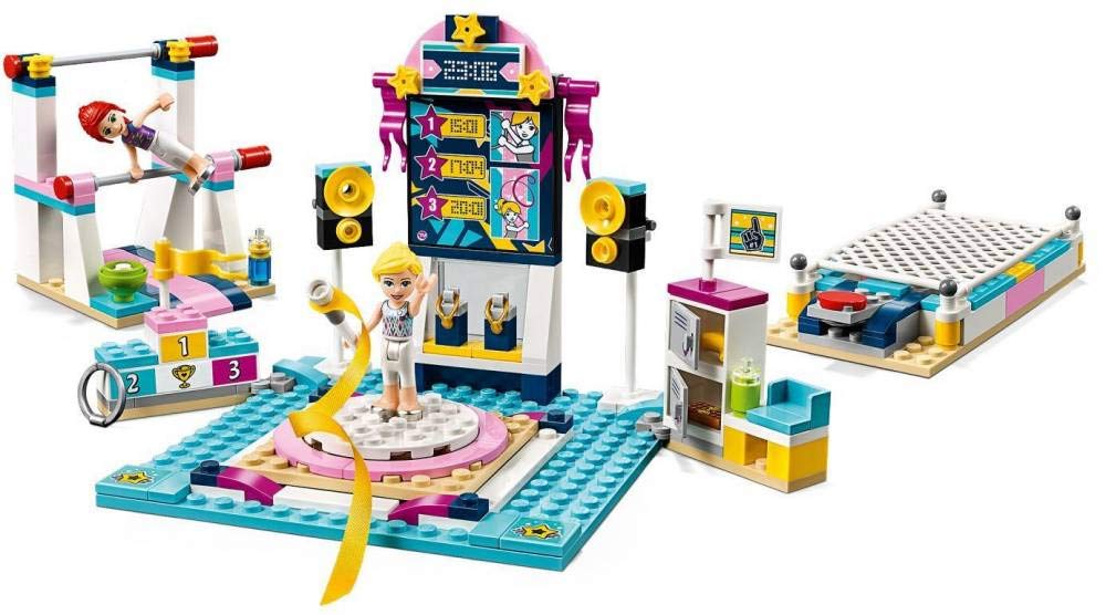 LEGO Friends Stephanie’s Gymnastics Show 41372 Building Kit (241 Pieces)
