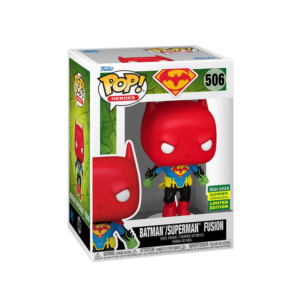 Funko Pop! Heroes: DC Comics - Batman/Superman Fusion (2024 Shared Exclusive)