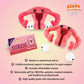 GIANTmicrobes Uterus Plush -Stuffed Uterus with Magnetic Detachable Ovaries