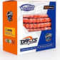 Nerf N Strike Blaster Compatible Dart Bullets, Compatible with All Elite 2.0 Series Blasters Blue (100 Blue)
