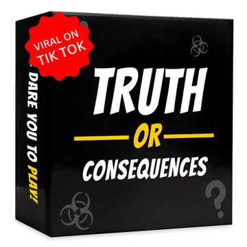 MY HERO CARDS Truth or Dare & Consequences Card Game for Adults - 250+ Card Game for Adult Game Nights with Friends and Family - Board Games