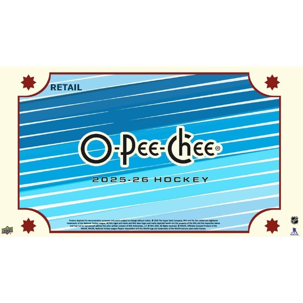 2025/26 Upper Deck O-Pee-Chee Hockey 9-Pack Blaster Box