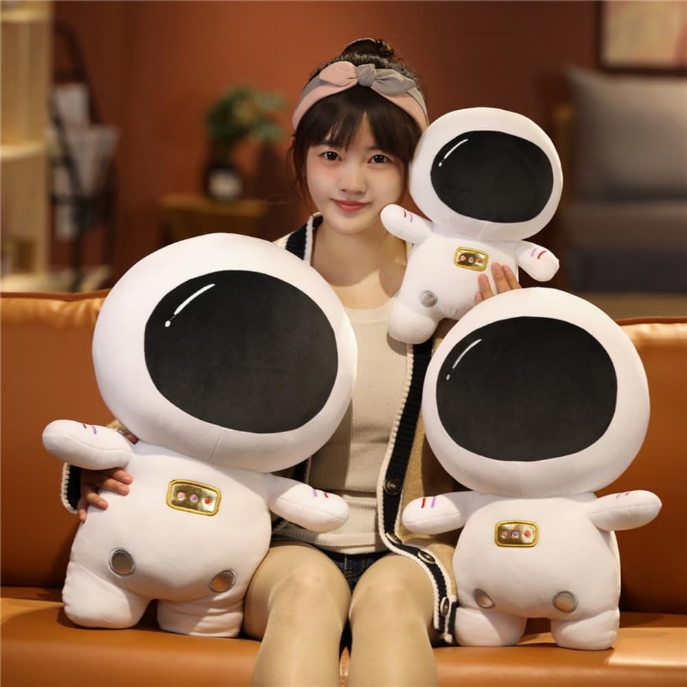 Xshelley 14inch Astronaut Stuffed Plush Toy Pillow,Spaceman Body Pillow Plush Doll Soft Couch Pillows Ornaments