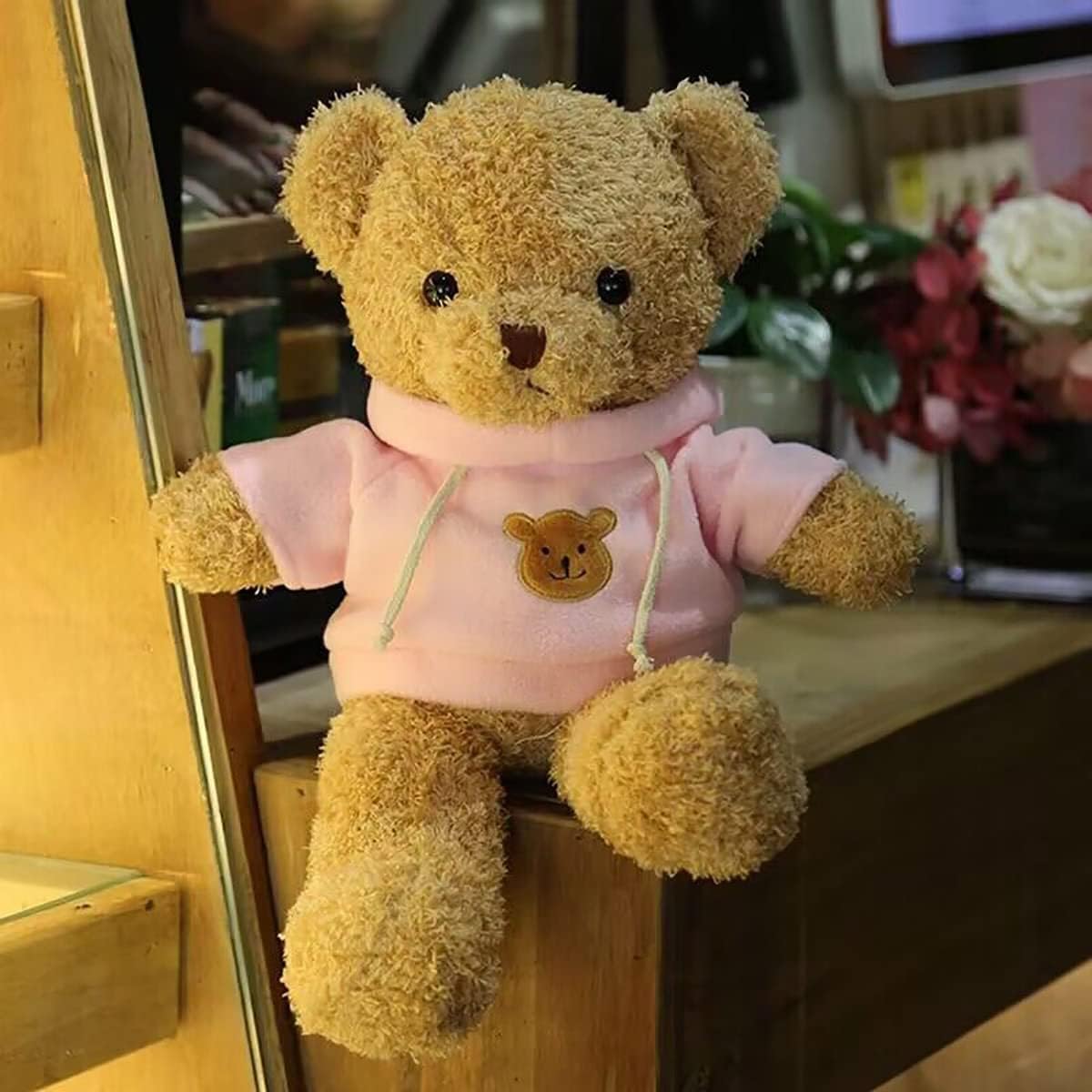 Sibupue Teddy Bear Stuffed Animals Soft Plush Cute Teddy Bear Doll for Boys Girls 11.8in(taidi Xiong fense)