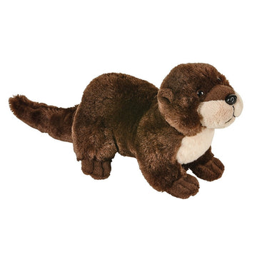 Soft & Cuddly Animal Den Brown River Otter Plush Toy - 10" (1 Pc.) - Ideal Party Favor, Gift or Game Prize for Kids