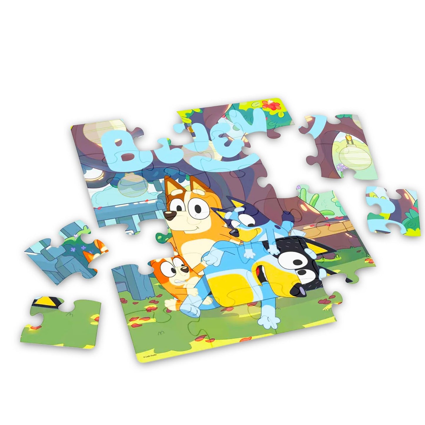 Bluey Tin Lunch Box Puzzle Bundle