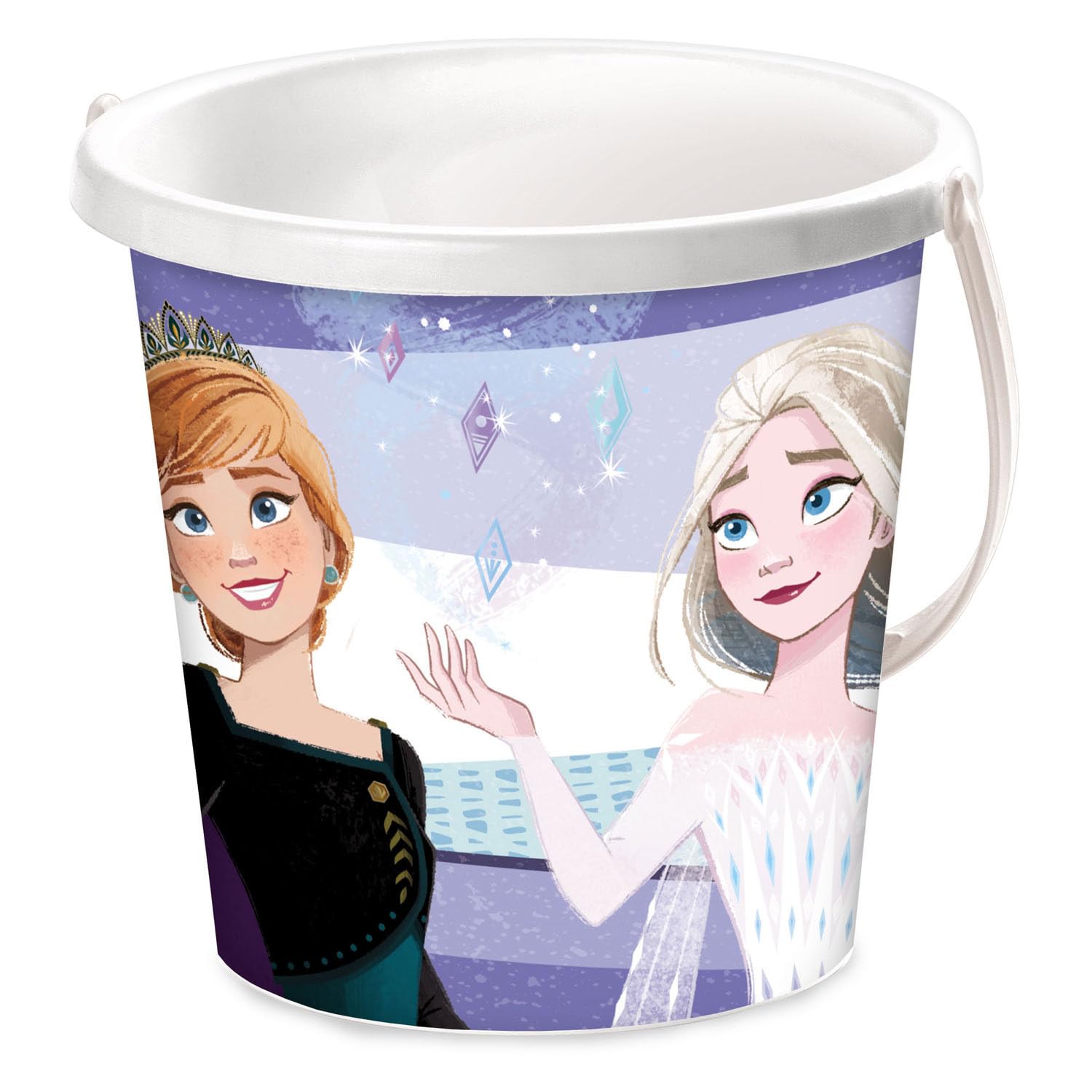 Mondo 28194 Disney Princess Beach Games - Frozen Bucket, Blue, Standard