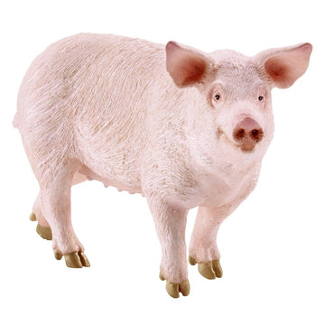 Schleich Farm World Pig Educational Figurine for Kids Ages 3-8