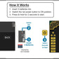 EZDAL Smart Interactive Prayer Mat V3 - Touch Sensor Quran Recitations Multilingual Portable Foldable Salah Mat - Islamic Audio Prayer Rug for Kids