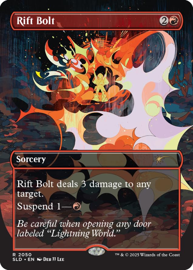Magic the Gathering Secret Lair Everything is On Fire (Foil)