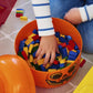 Lego Storage Head (Large) - Pumpkin
