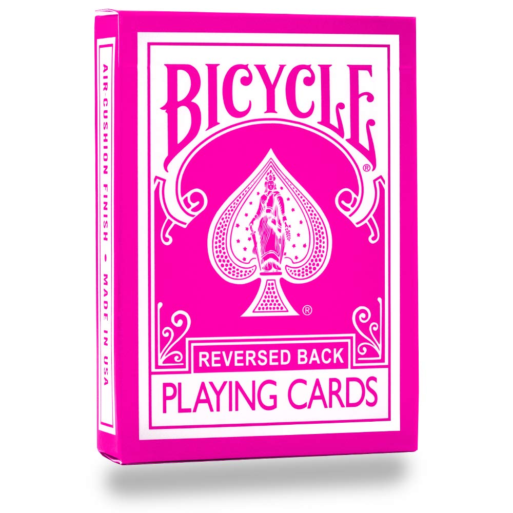 Magic Makers Pink Bicycle Playing Cards Deck