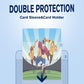 600ct Semi Rigid Card Holder - Ultra Clear Card Savers TCG Protectors, with 1/2'' Protective Lip, Semi Rigid Card Sleeves for BGS, SGC Grading