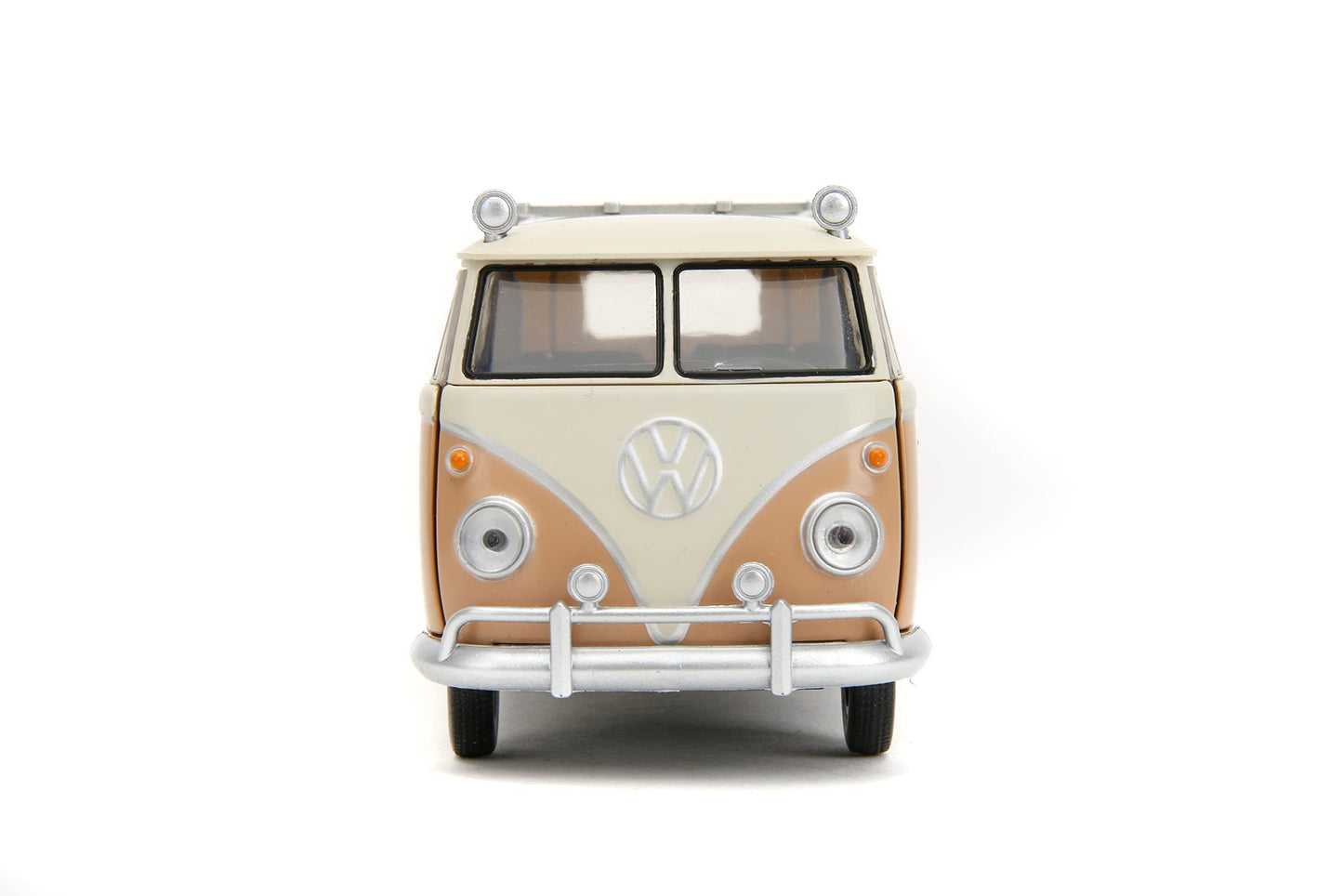 Jada Transformers Rise of The Beast 1:32 Volkswagen Bus Wheeljack w/Robot On Chassis Die-Cast Car, Toys for Kids and Adults
