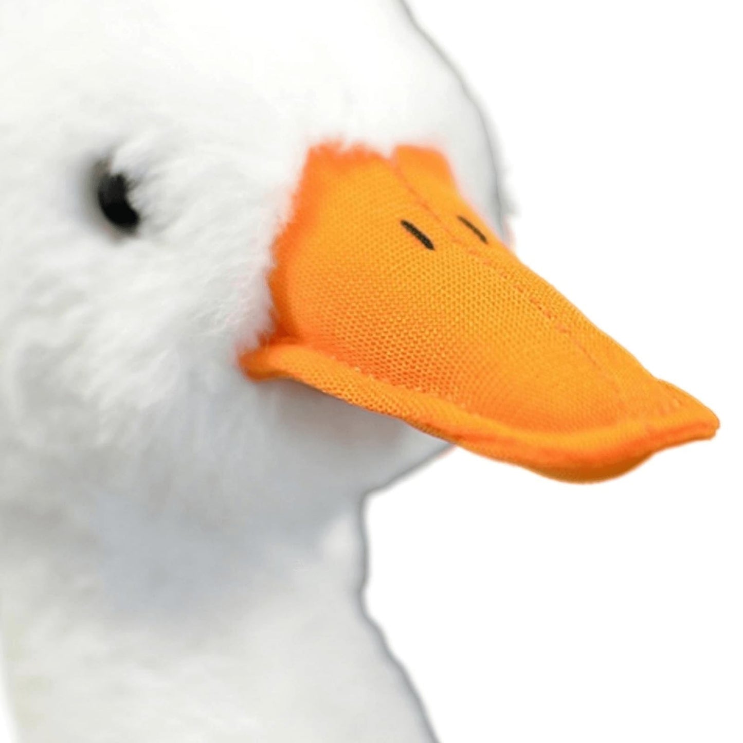 FRANKIEZHOU Realistic Cole Duck Stuffed Animal-White 12",Duck Plush Toy, Duck Stuffed Animal,Duck Plush Toy,Girl Toys,Gifts for Kids,Duck Decor