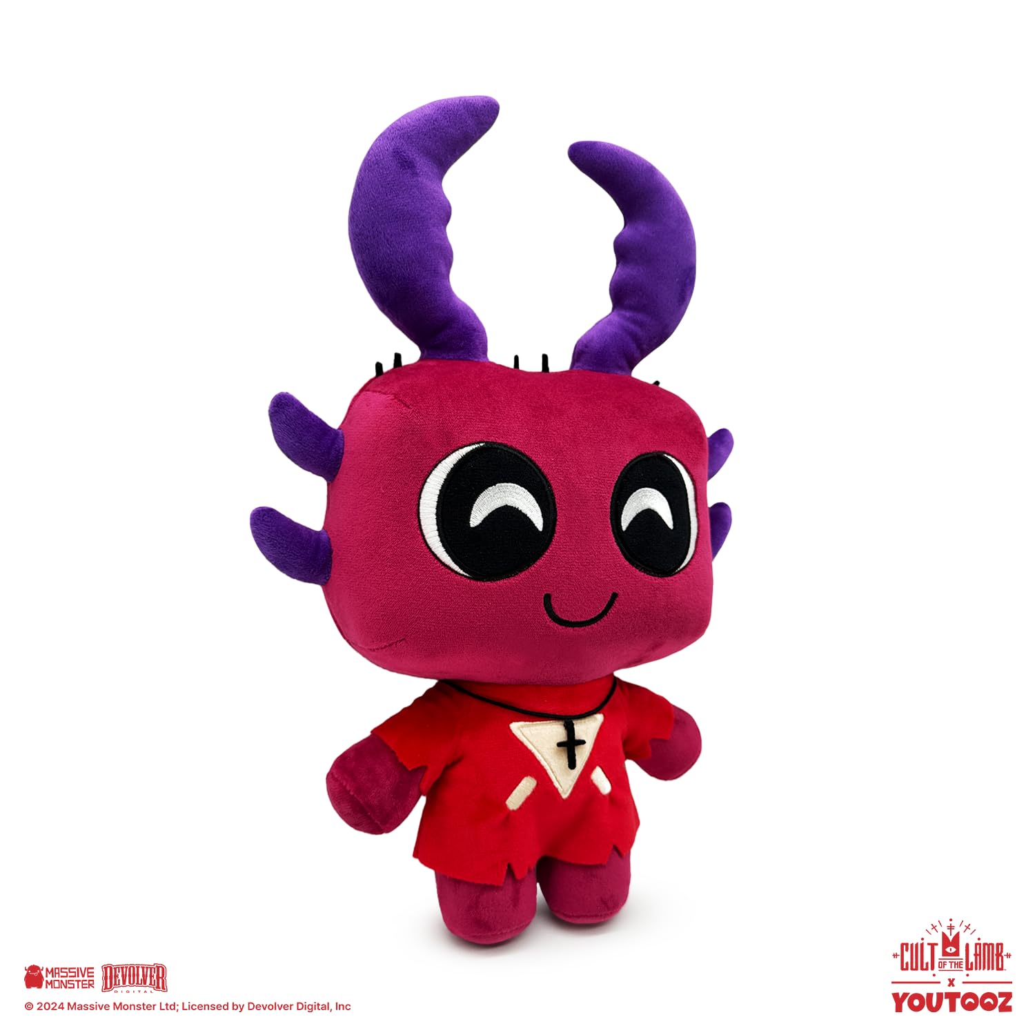 Youtooz Beetle Plush 9 inch Cult of the Lamb, Collectible Stuffed Beetle 9 inch Plush from Cult of the Lamb Collection