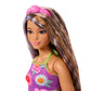 Barbie Fashionistas Doll #244 with Purple-Streaked Brown Hair