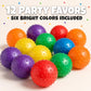 Bedwina 5 Inch Knobby Sensory Balls (12-Pack) Spiky Massage Bouncy Balls