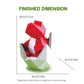 ORIGAMIPLANET 3D Dinosaur Origami Paper Craft Kit, Cute Dinosaurier-Baby DIY Pre-Cut 3D Papercraft for Teens & Adults, Creative Handmade Animal
