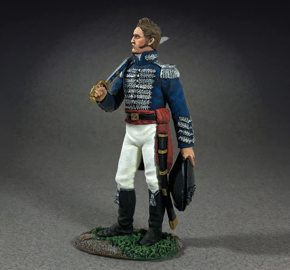 W. Britain Museum Collection 10113 U.S. General Winfield Scott 1813-1814 1:30 Scale Metal