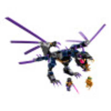 LEGO NINJAGO Legacy Overlord Dragon 71742 Ninja Playset Building Kit Featuring Posable Dragon Toy, New 2021 (372 Pieces)