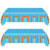 NF ORANGE English Teacher Party Supplies - Pack of 2 - Large Rectangular English Teacher Tablecloth 54in x 108in - English Teacher Party Decorations