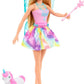 Barbie Dreamtopia Advent Calendar, Fantasy-Themed with 24 Surprises, Daily Toys Include Barbie Fashion Doll, Pets, Clothes & Accessories Like Mermaid