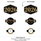 Big Dot of Happiness New Year's Eve - Gold - 2026 New Years Eve Party Centerpiece Sticks - Table Toppers - Set of 15
