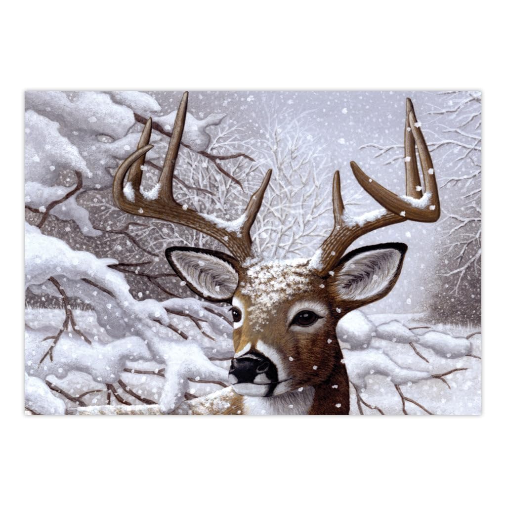Royal Brush 15.25 by 11.25-Inch Junior Paint by Number Kit, Large, Dancing Snow