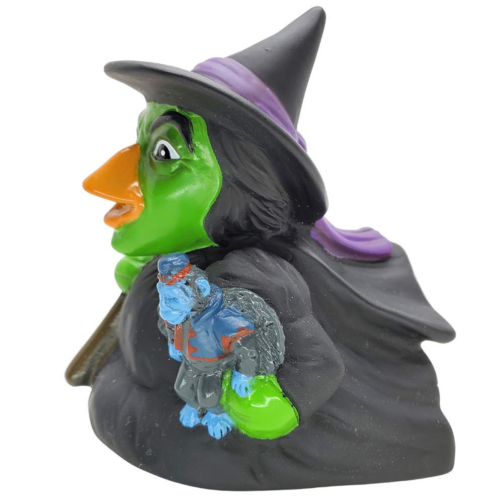 CelebriDucks Wicked Witch - Premium Bath Toy Collectible - Fantasy Movie Themed - Perfect Present for Collectors, Celebrity Fans, Music, and Movie