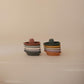mushie Stackable Bath Boats Floating Toy (Rustic) | Made in Denmark