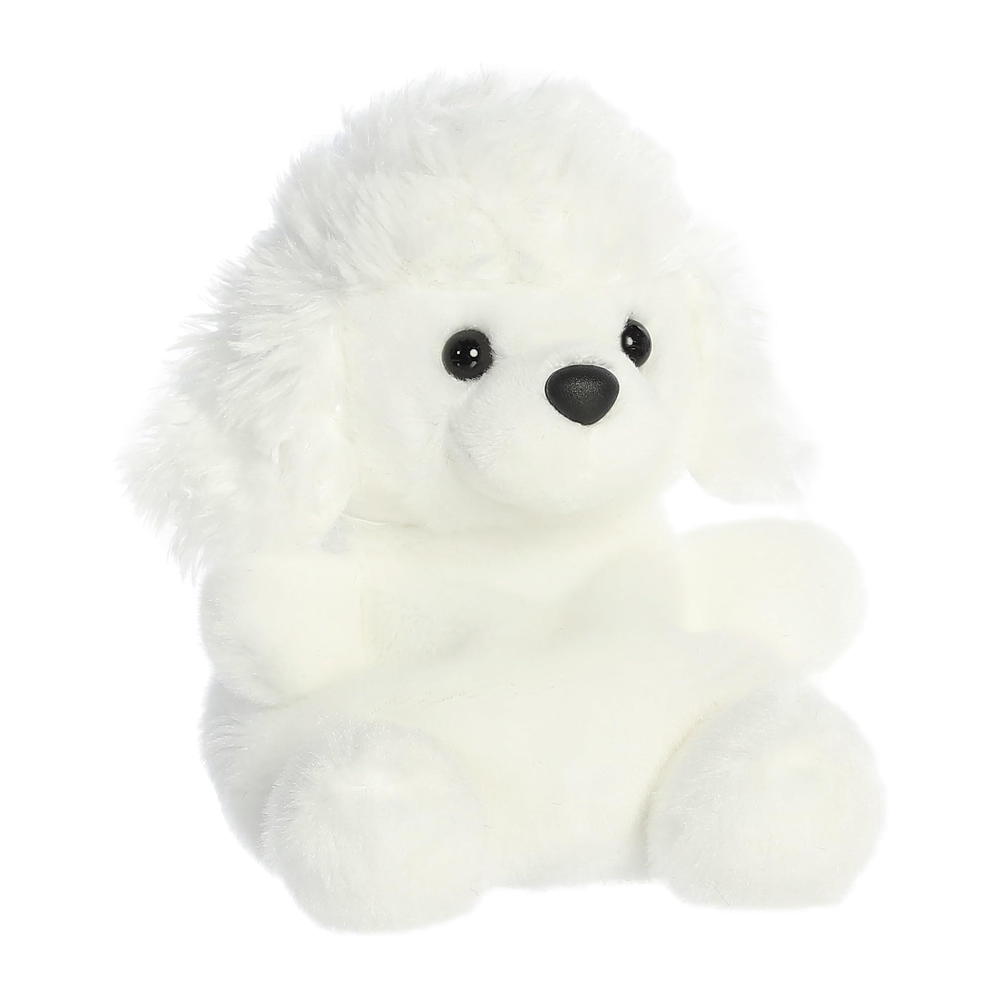 Aurora® Adorable Palm Pals™ Lulu Poodle™ Stuffed Animal - Fun Collectible Plush for Kids and Adult Collectors - Perfect for Decorating Rooms