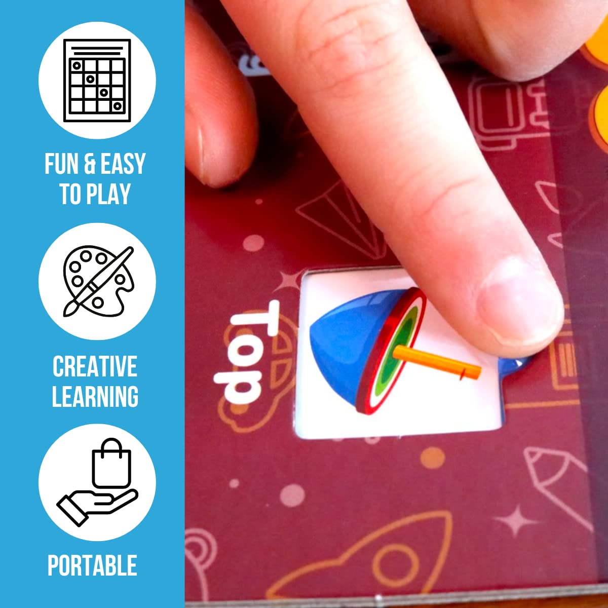 Regal Games Kingo Sight Words Edition Bingo Game - Educational Board Game for Preschool & Kindergarten - Fun Phonics & Vocabulary Builder for Home