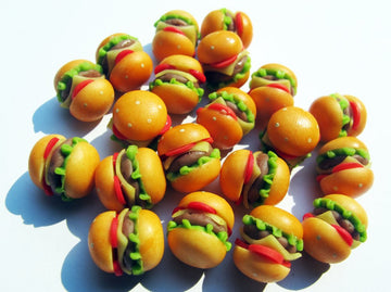 ThaiHonest Mixed Assorted 20 Lovely Hamburger Bakery Dollhouse Miniature Food