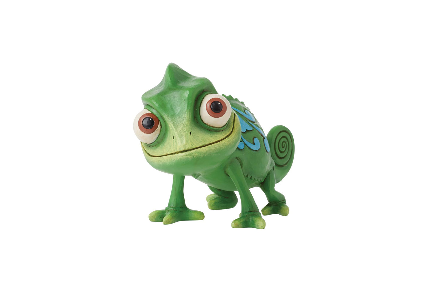 Enesco Disney Traditions Collection by Jim Shore Tangled Pascal The Chameleon Figurine- Stone Resin Hand Painted Crafted Collectible Rapunzel Disney