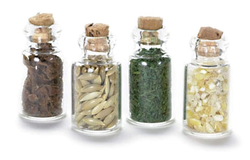 Dollhouse Miniature Spice Seed Jars