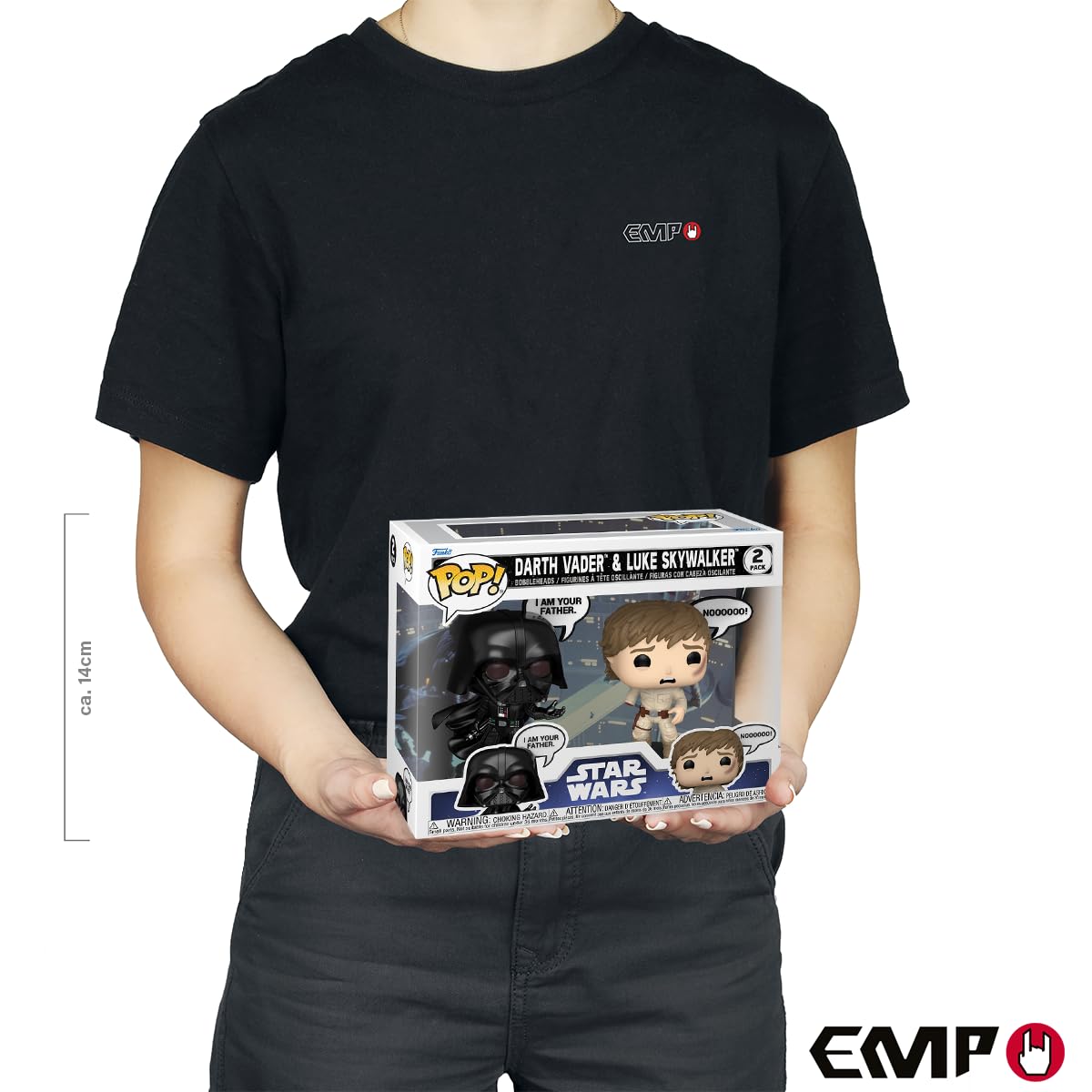 Funko POP! Star Wars: Sayings - Darth Vader & Luke 2 Pack