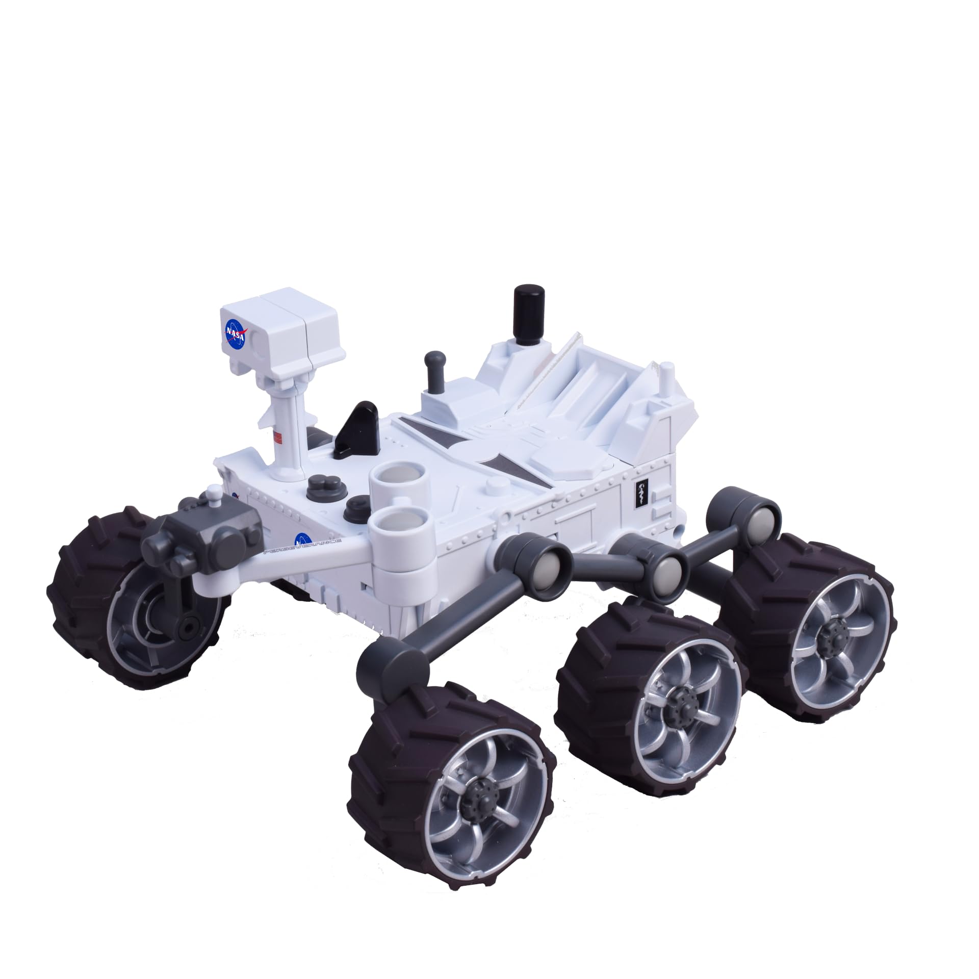MUKIKIM NASA Future Explorers - Perseverance Mars Rover. Build & Learn STEM Education & Interactive Space Exploration for Kids. with Powerful Motor