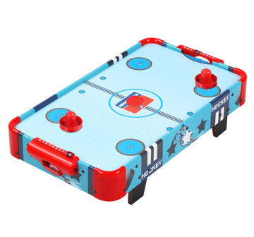 TALLO Table Top Air Hockey Table 24 inch, Battery-Operated Mini Air Hockey Table with 2 Pucks and Pushers, Light Weight, Portable Travel-Size, Games