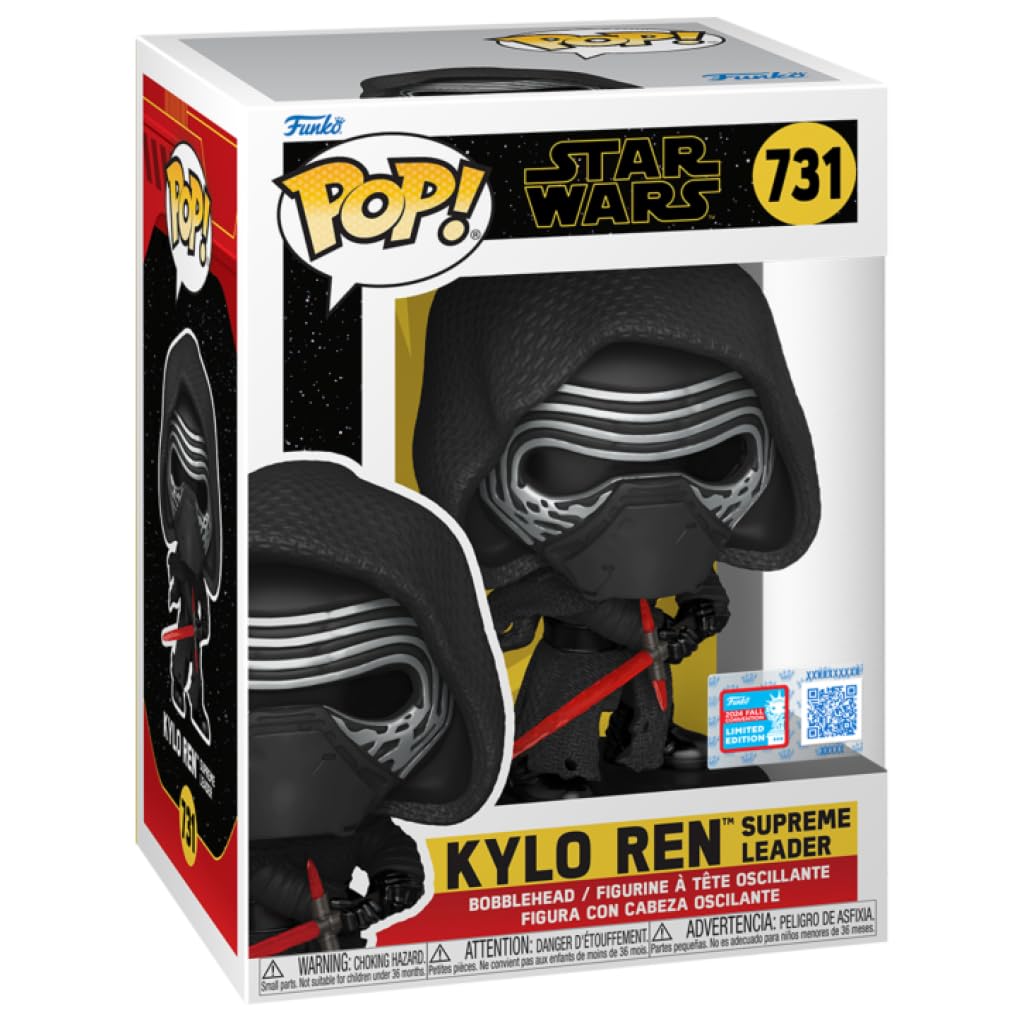 Funko Star Wars Kylo Ren Supreme Leader Fall Convention Exclusive Pop Vinyl Figure 731