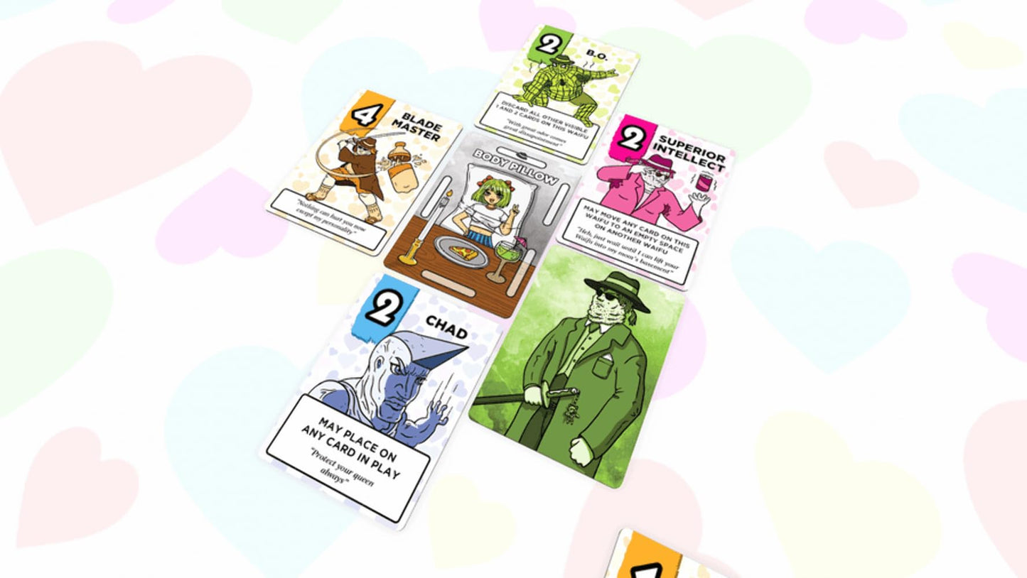 Jason Anarchy Games Le Neckbeard: Quest for Love Strategy Game for Adults Ages 18+ 2-4 Players, Average Playtime 20 Minutes