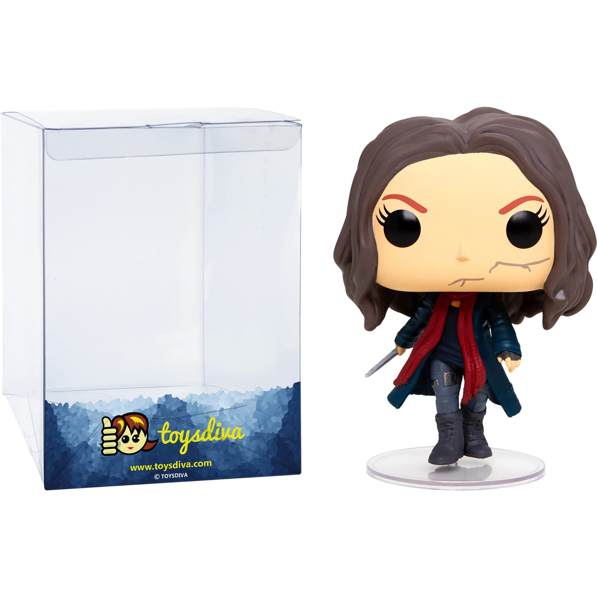 Funko Hester Shaw (Hot Topic Exc): P o p ! Movies Vinyl Figurine Bundle with 1 Compatible 'ToysDiva' Graphic Protector (34673 - B)