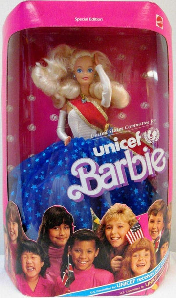 Mattel 1989 Unicef Barbie