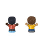 F-Price Toy Figure Pack - Story Starter Figure Set - HBW67 - Gamers Figures, Red, Orange, Blue