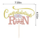 Congratulations RN Cake Topper -Congrats Nurse/BSN Cake Decor,Congratulations High School/College Graduation,Medical School Graduation Party