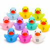 10 Pack: Numbers Counting Rubber Ducks Colorful Bath Toys - 1, 2, 3 Learn to Count Numeracy Early Learning Educational Bathtime Squeak Duckies Bathtub