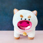 Bee and Puppycat 16-Inch Laser Mouth Puppycat Collector Plush Toy | Huggable Soft Stuffed Animal for Cuddling | Officially Licensed Collectible