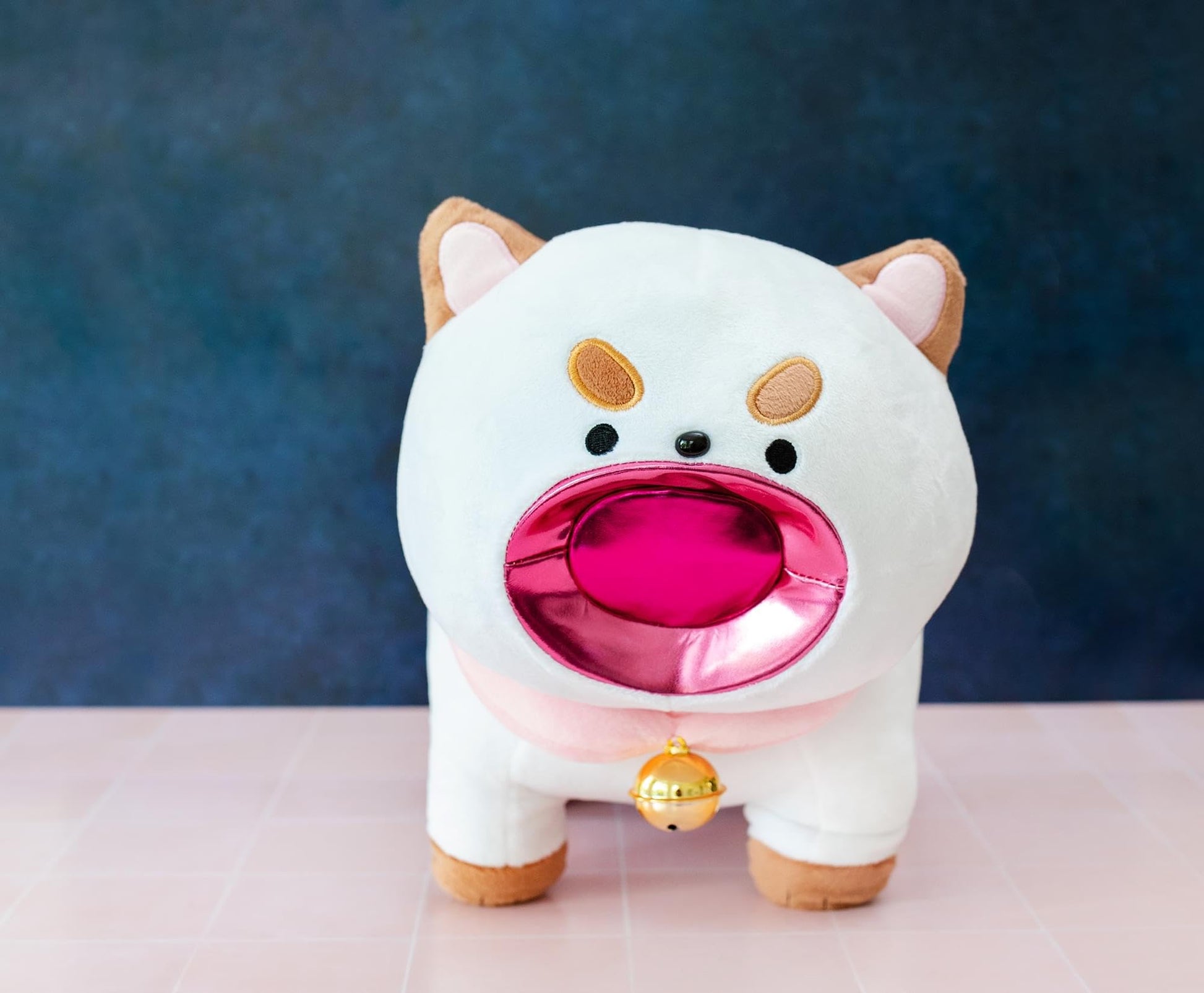 Bee and Puppycat 16-Inch Laser Mouth Puppycat Collector Plush Toy | Huggable Soft Stuffed Animal for Cuddling | Officially Licensed Collectible