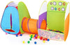 Alvantor® Kids Tent Play Tent Fun Toss It Game Zone 3-in-1 Pop Up Play Tunnel Indoor Outdoor Great Game & Toy Gift for Children (Include 4 Balls)