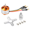 QWinOut A2208 2208 Brushless Motor 1100KV 1400KV 1800KV 2600KV for RC Airplanes Aircraft Multicopter Vehicle Model Glider Plane (1100KV,1 Pcs)